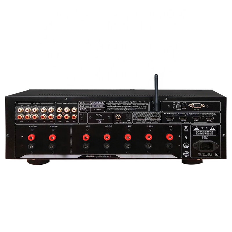 Home Cinema Dts X - เครื่องขยายเสียงโฮมเธียเตอร์ รุ่น Factory 5.3.2 รองรับ Dolby