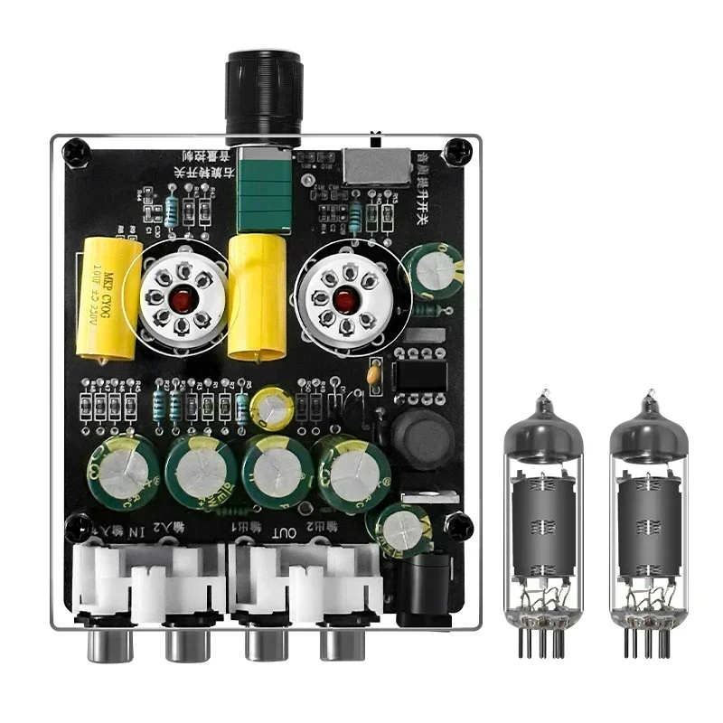 Home Cinema Beamer - ปรีแอมป์หลอด 6K4 รุ่นอัพเกรด แอมพลิฟายเออร์ไฮไฟ ปรีแอมป์หลอด บัฟเฟอร์เสียง