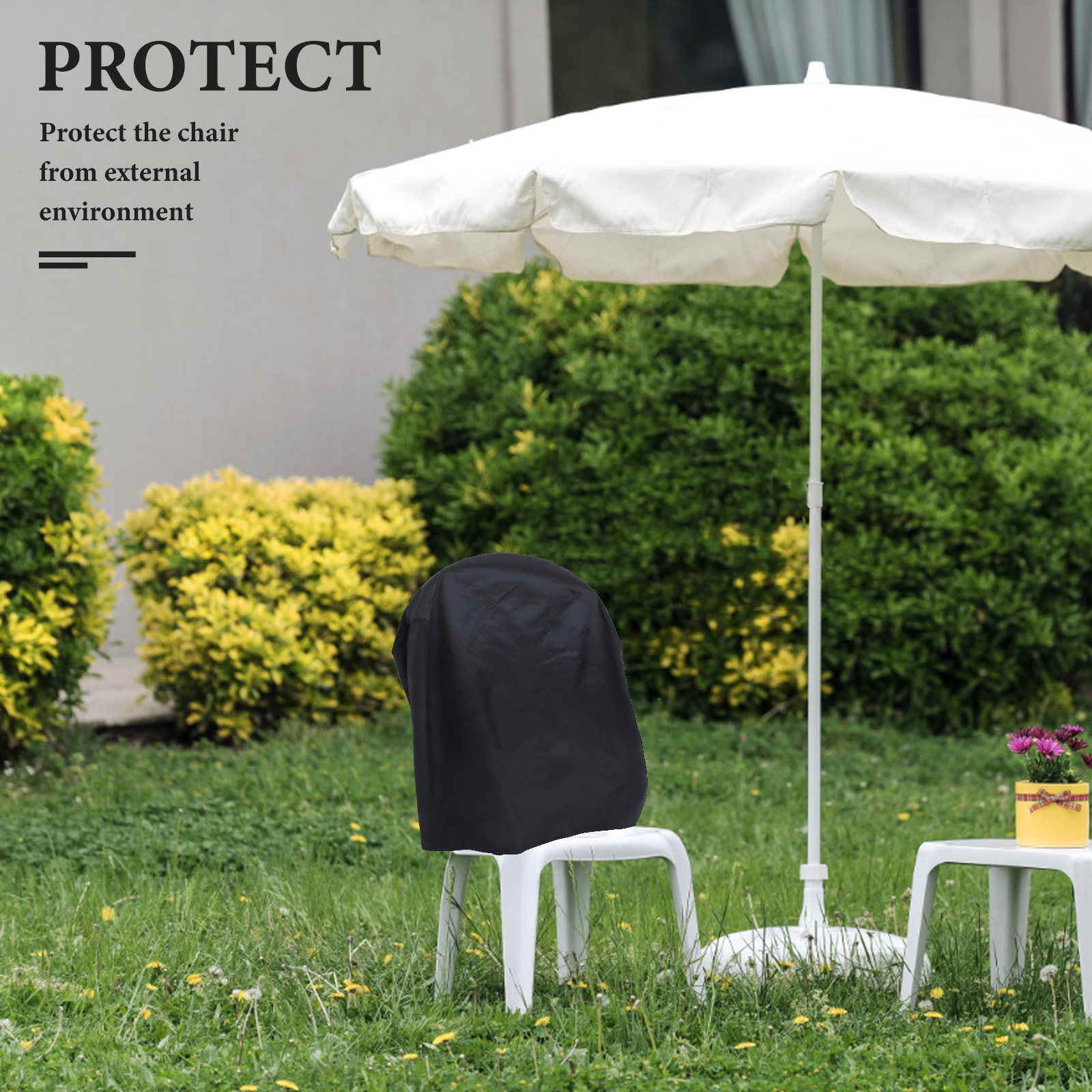 Recliner Sofa Cover - ผ้าคลุมเก้าอี้พับกลางแจ้ง กันน้ำ กันฝุ่น ใช้งานได้หลากหลาย ทำความสะอาดง่าย เหมาะสำหรับลานบ้าน
