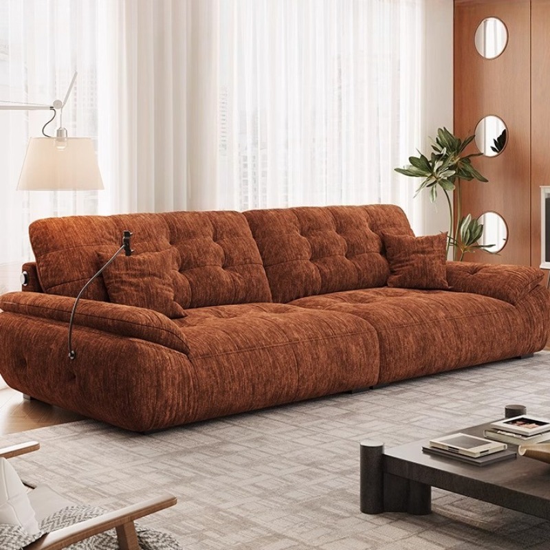 Home Cinema Room Design - โซฟาห้องนั่งเล่นสไตล์มินิมอลคลาสสิก โซฟาดีไซน์เนอร์สไตล์นอร์ดิกสำหรับผู้ใหญ่ โซฟาหรูหราสำหรับโรงภาพยนตร์ เฟอร์นิเจอร์ห้องนั่งเล่น ของตกแต่งบ้าน