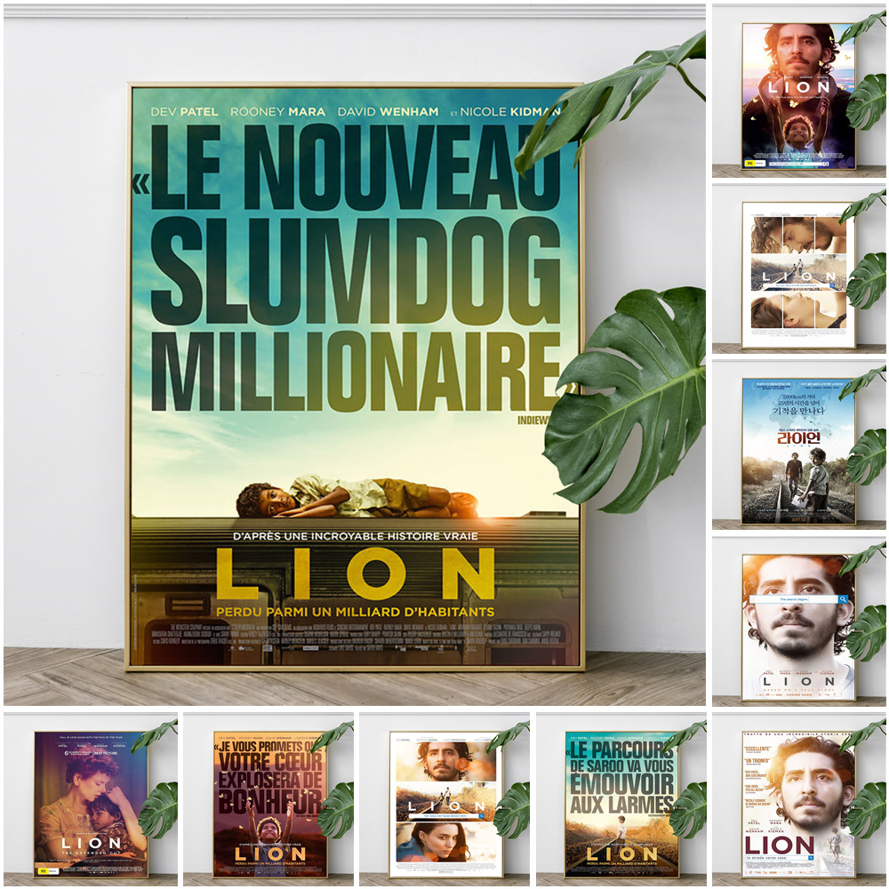 Home Cinema The Drama - Lion Australian Biographical Drama ฟิล์ม Art