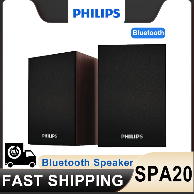 Home Cinema Philips - ลำโพงบลูทูธ Philips SPA20 พร้อมระบบเสียงรอบทิศทาง 360 องศา