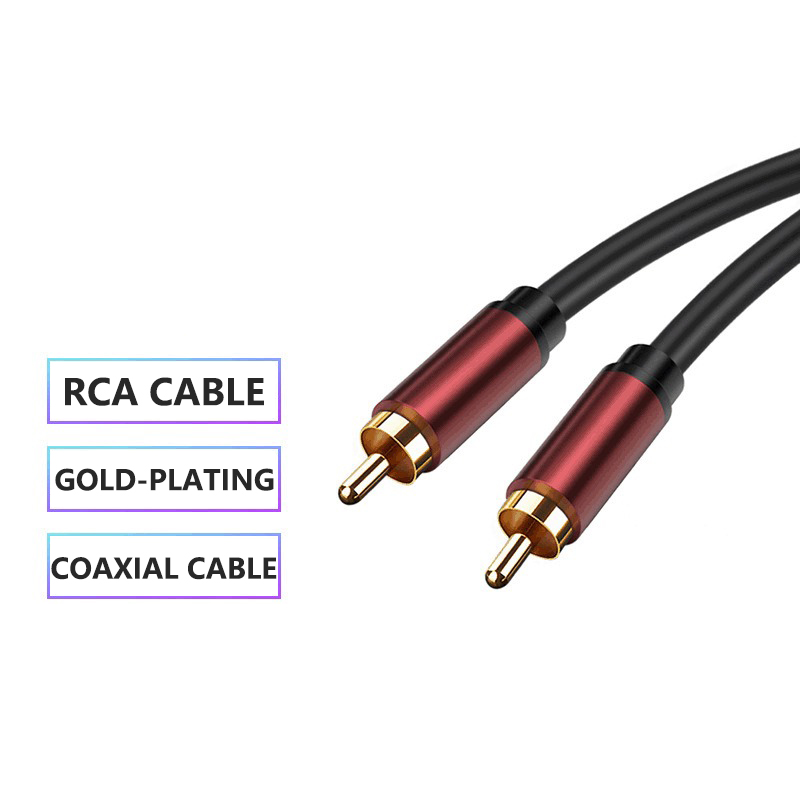 Home Cinema Subwoofer - สาย RCA Lotus Fever Coaxial AV