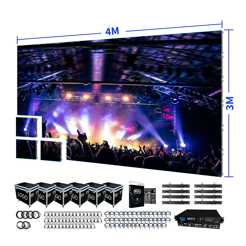 Home Cinema Wall Panels - ระบบจอวิดีโอ LED P3 ครบชุด จอแสดงผลขนาดใหญ่ ป้ายโฆษณา