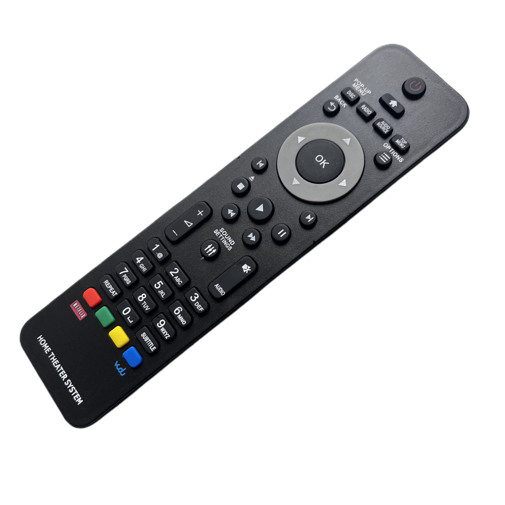 Home Cinema Philips - HTS3541เปลี่ยนการทำงานด้วยรีโมทคอนโทรลสำหรับ Philips HTS3541-F7ระบบโฮมเธียเตอร์