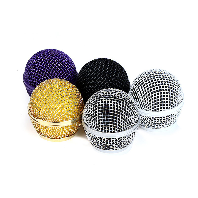 Shure Mic Sm58 - ตะแกรงโลหะสำหรับไมโครโฟนไร้สาย Shure SM58 ชิ้นเดียว อะไหล่ทดแทนที่เหมาะสำหรับงานปาร์ตี้