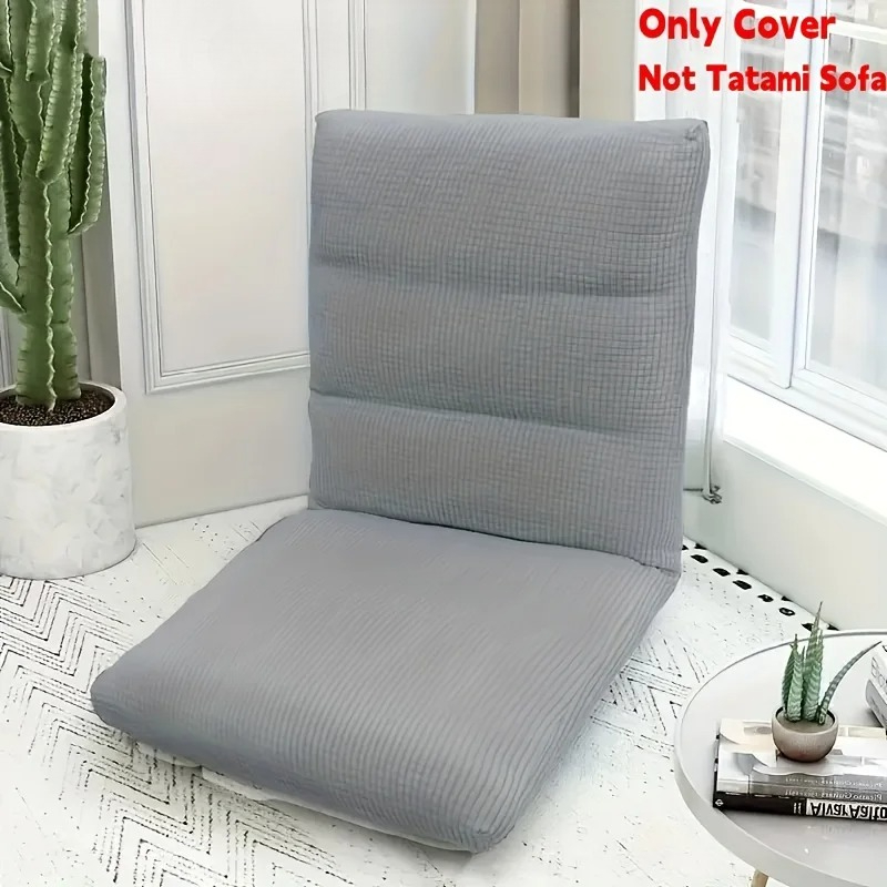 Recliner Sofa Cover - ผ้าคลุมโซฟาขนแกะแบบยืดหยุ่น 1 ชิ้น สำหรับโซฟาแบบทาทามิ ปลอกคลุมพนักพิงเบาะรองนั่งสำหรับเก้าอี้ในสวน ระเบียง