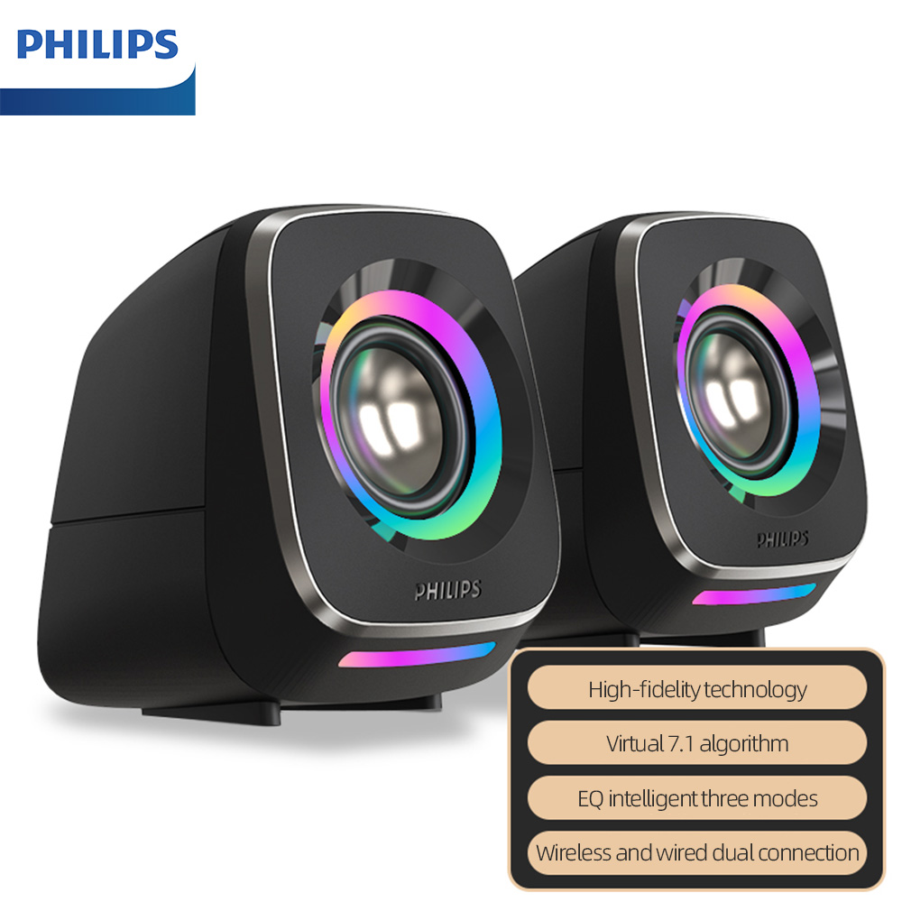Home Cinema Philips - ฟิลิปส์ SPA710 ลำโพงไดนามิกเบส 57 มม. ไดรเวอร์