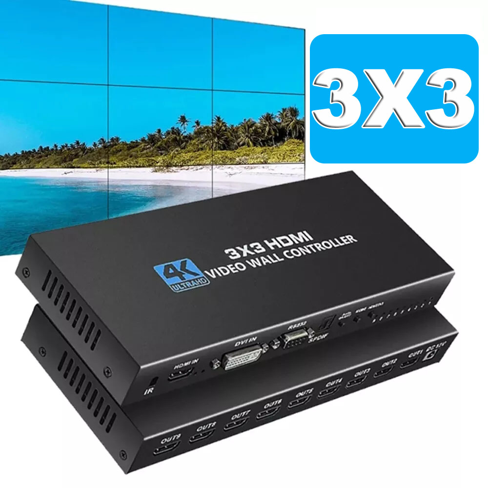 4K HDMI Video Wall Controller  - Home Cinema Wall Panels บทวิจารณ์และราคา