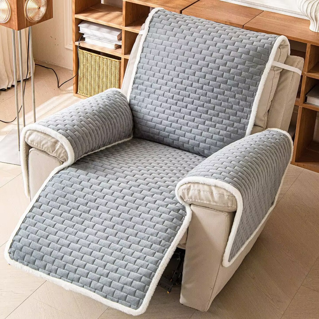 เบาะรองนั่งโซฟาแบบกันลื่น ผ้าก - Recliner Sofa Cover บทวิจารณ์และราคา