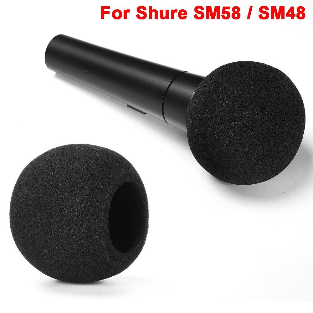 ฝาครอบไมโครโฟนแบบฟองน้ำกันลม ส - Shure Mic Sm58 บทวิจารณ์และราคา