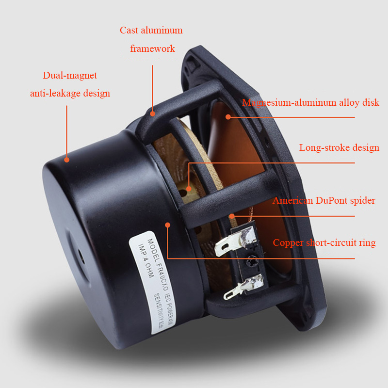 FR40 Lossless HIFI Passive ลํา - Home Cinema Subwoofer บทวิจารณ์และราคา