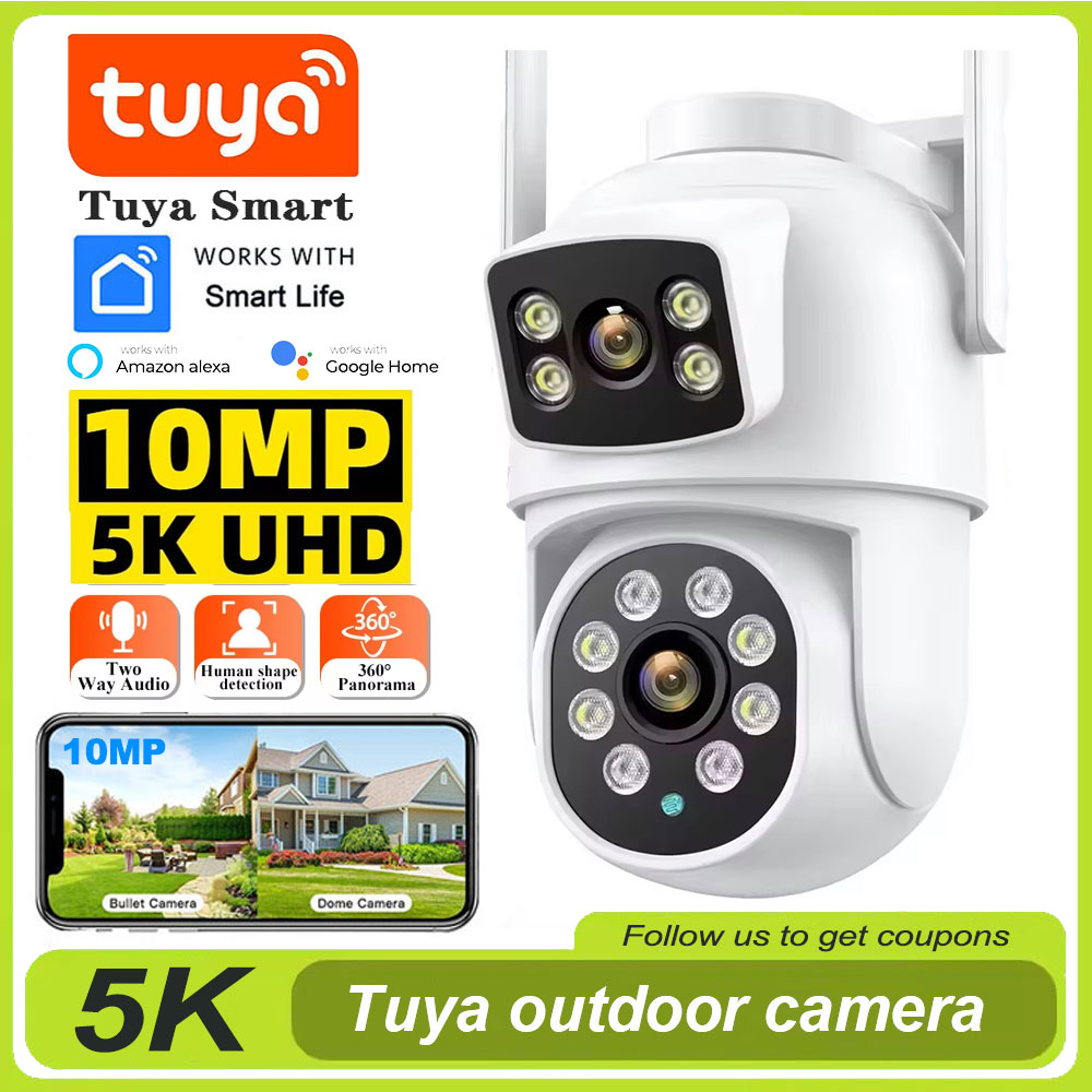 กล้องวงจรปิด Tuya 4K 8MP Wifi  - Home Cinema Wall Panels บทวิจารณ์และราคา