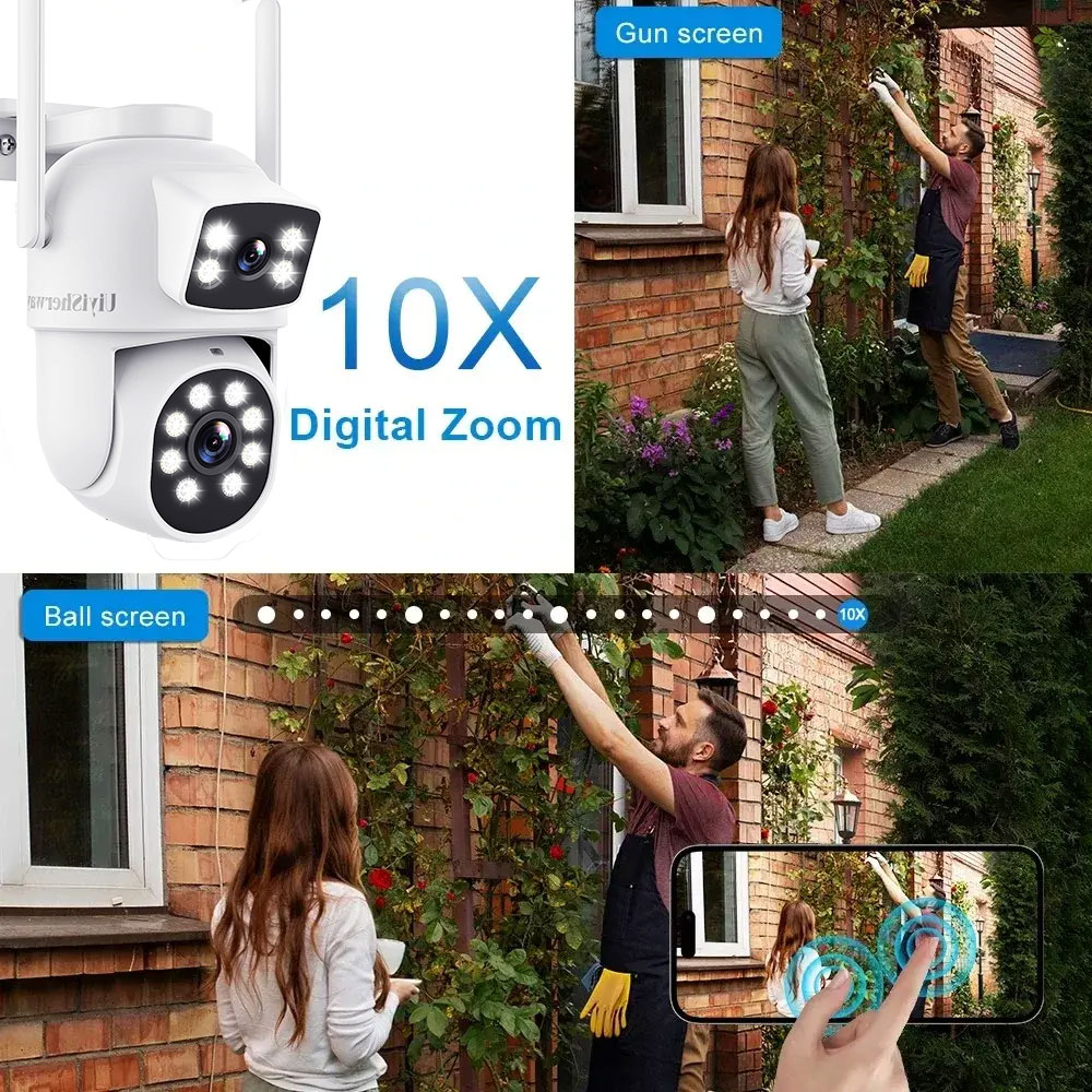 UiyiSherway 4K Dual เลนส์ WiFi - Home Cinema Wall Panels บทวิจารณ์และราคา