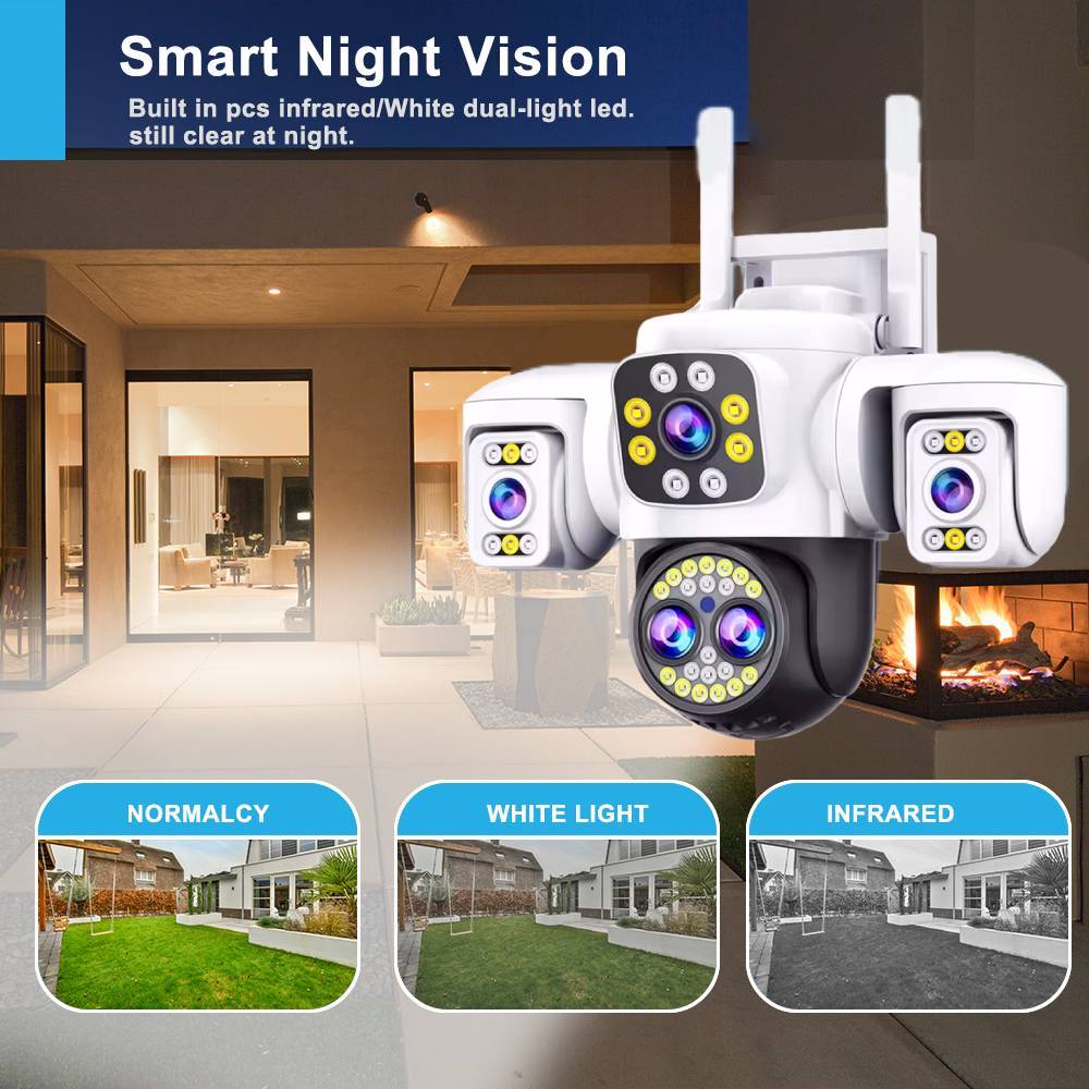 กล้องวงจรปิด Wifi 20MP แบบสี่เ - Home Cinema Wall Panels บทวิจารณ์และราคา