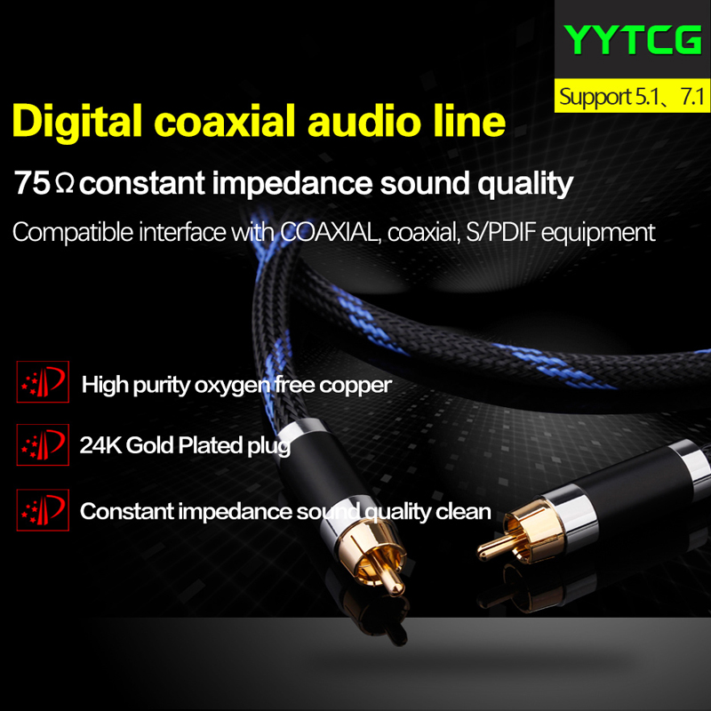 Hi-End DAC 75ohm Rca Rca Digit - Home Cinema Subwoofer บทวิจารณ์และราคา