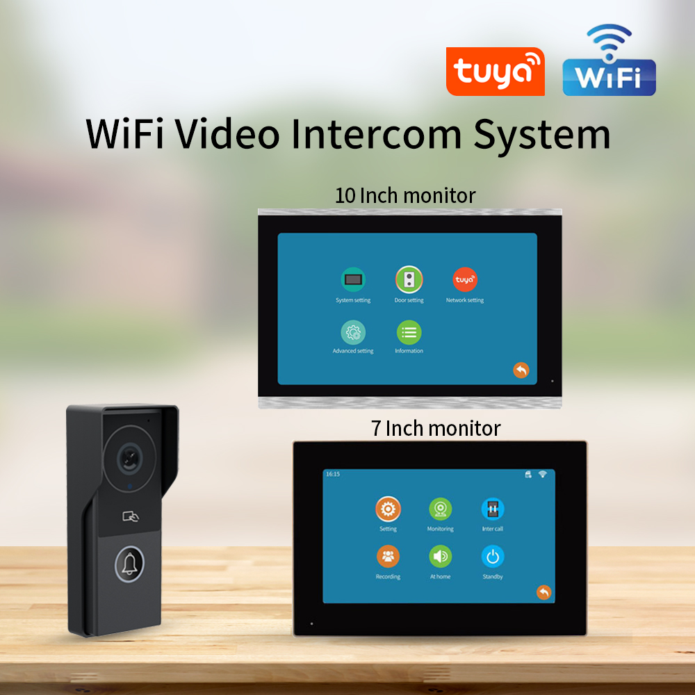 7/10 นิ้ววิดีโอ Intercom 1080P - Home Cinema Wall Panels บทวิจารณ์และราคา