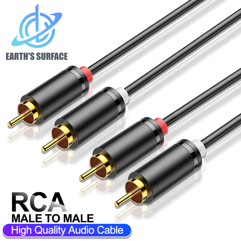 ไฮไฟสเตอริโอ RCA สาย 2RCA ถึง  - Home Cinema Beamer บทวิจารณ์และราคา