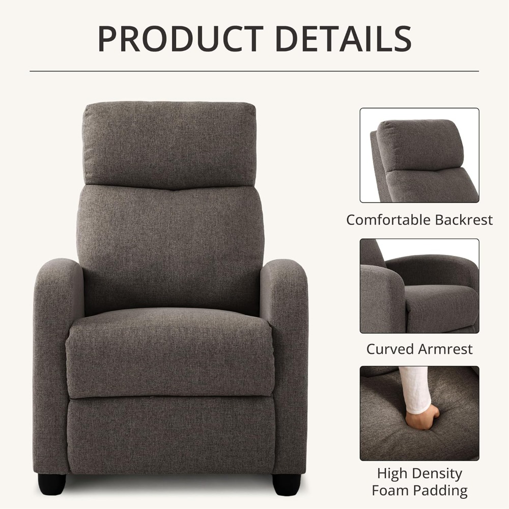 เก้าอี้ปรับเอนแบบดันหลังด้วยมื - Home Cinema Gadgets บทวิจารณ์และราคา