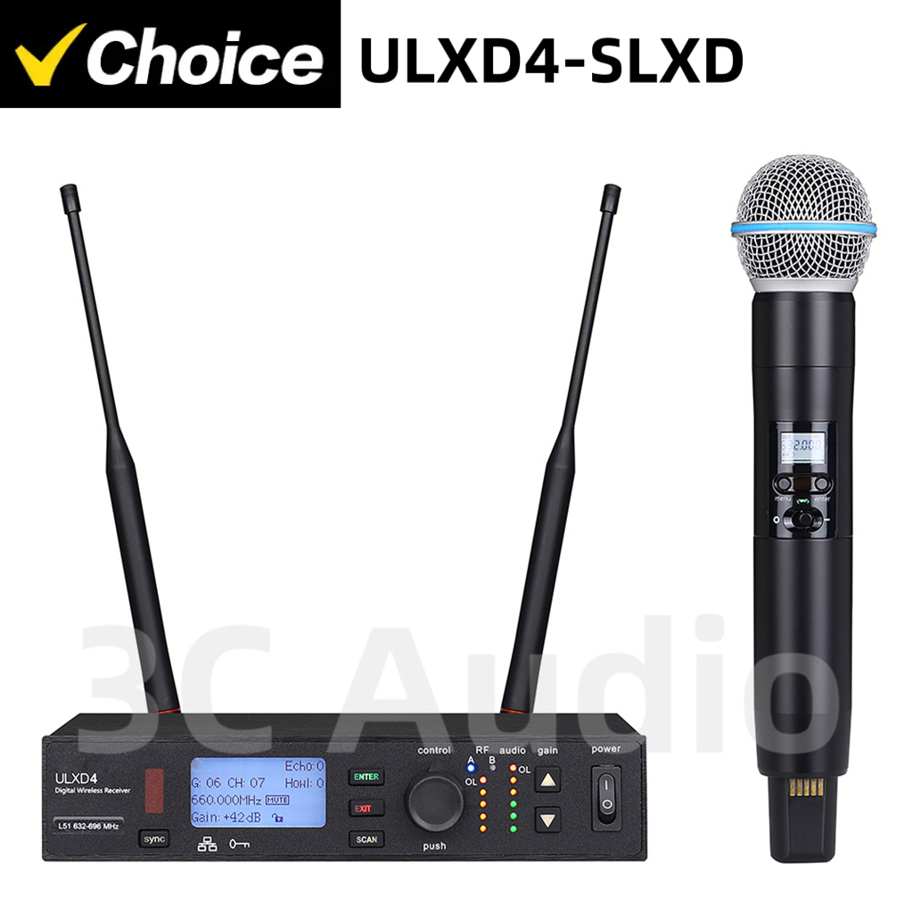ระบบไมโครโฟนไร้สายระดับมืออาชี - Shure Mic Sm58 บทวิจารณ์และราคา