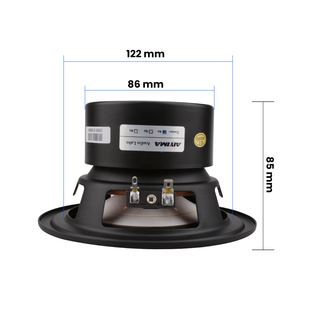 Aiyima ลำโพงซับวูฟเฟอร์5.25นิ้ - Home Cinema Subwoofer บทวิจารณ์และราคา