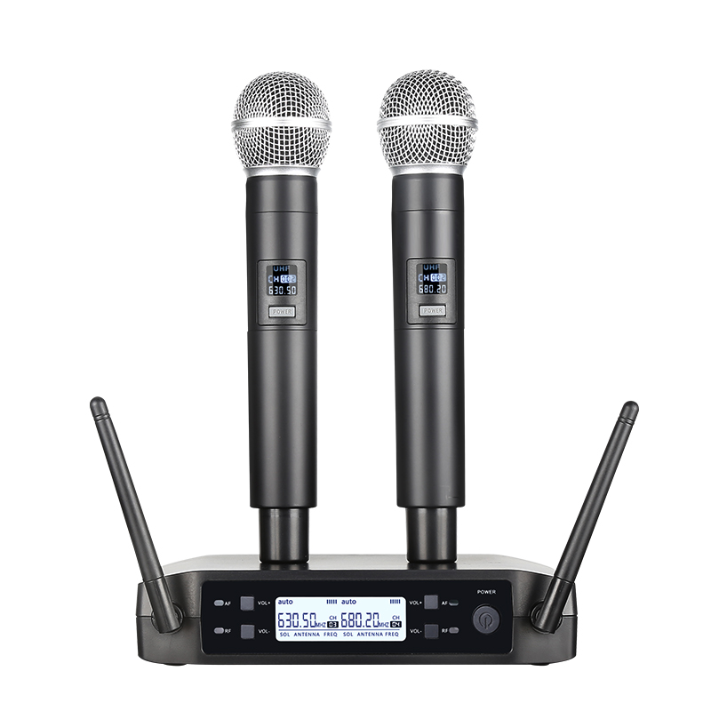 ไมโครโฟนไร้สายแบบใช้มือถือ Dua - Shure Mic Sm58 บทวิจารณ์และราคา